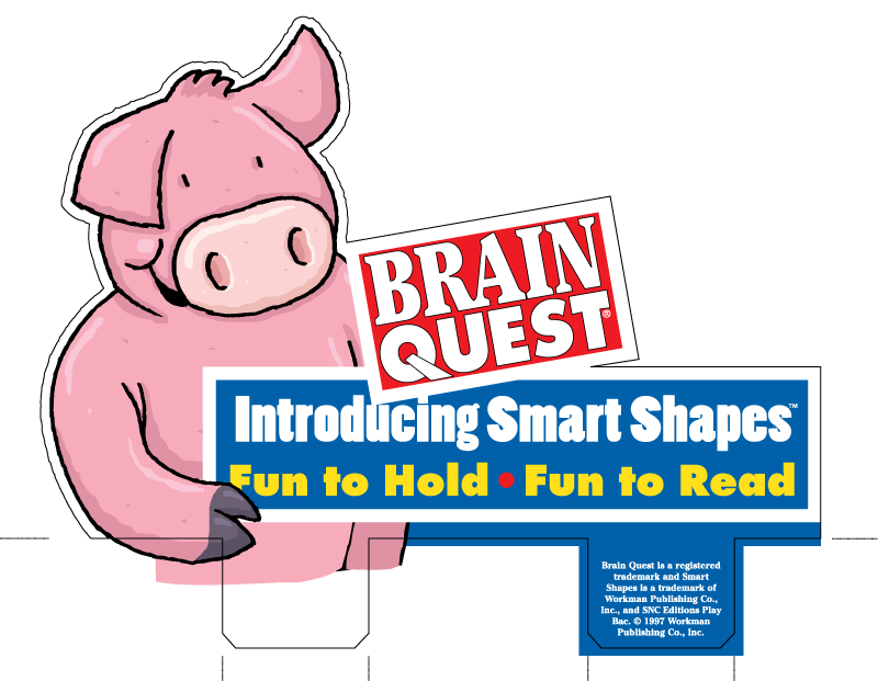 Point-of-sale display die cut