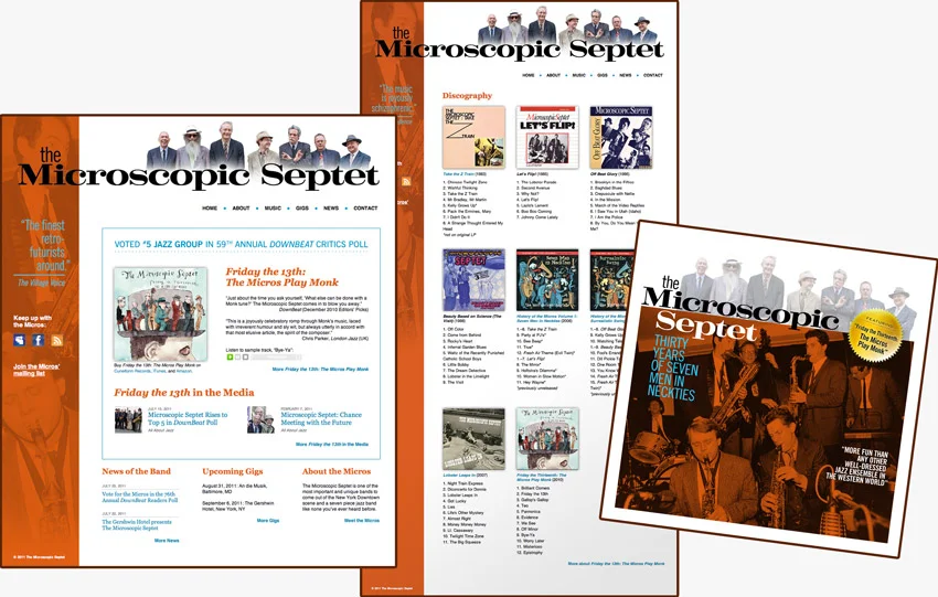 The Microscopic Septet Website