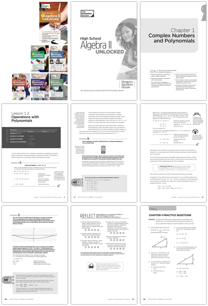 High-School textbook series template