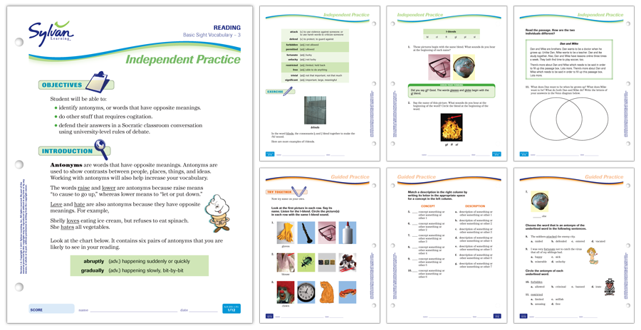 K–12 lesson workbook template