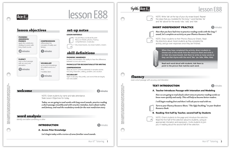 K–12 student workbook template