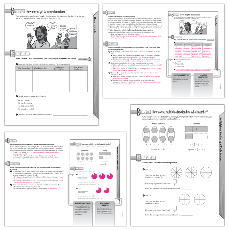 Supplemental curriculum mini-lessons