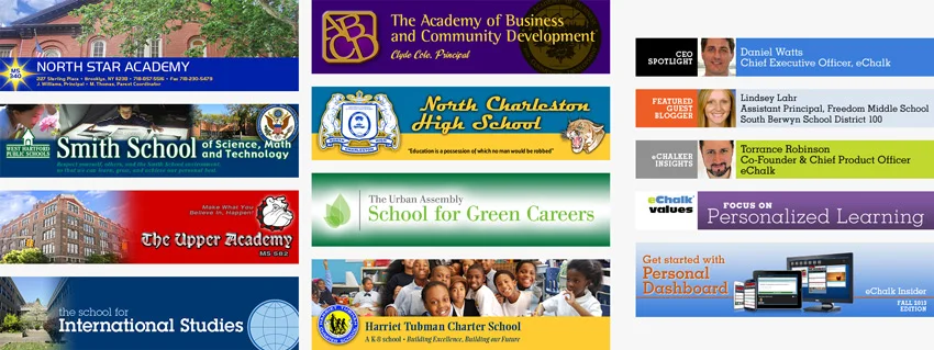 Client intranet banners, site graphics