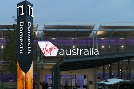 Terminal 1 (T1) Perth Airport (Virgin Australia's international, interstate, and some regional services).