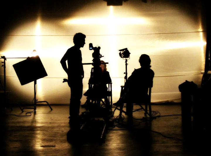 on set of "Chronicles of a Love Unfound"