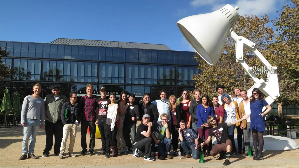 at PIXAR Studios