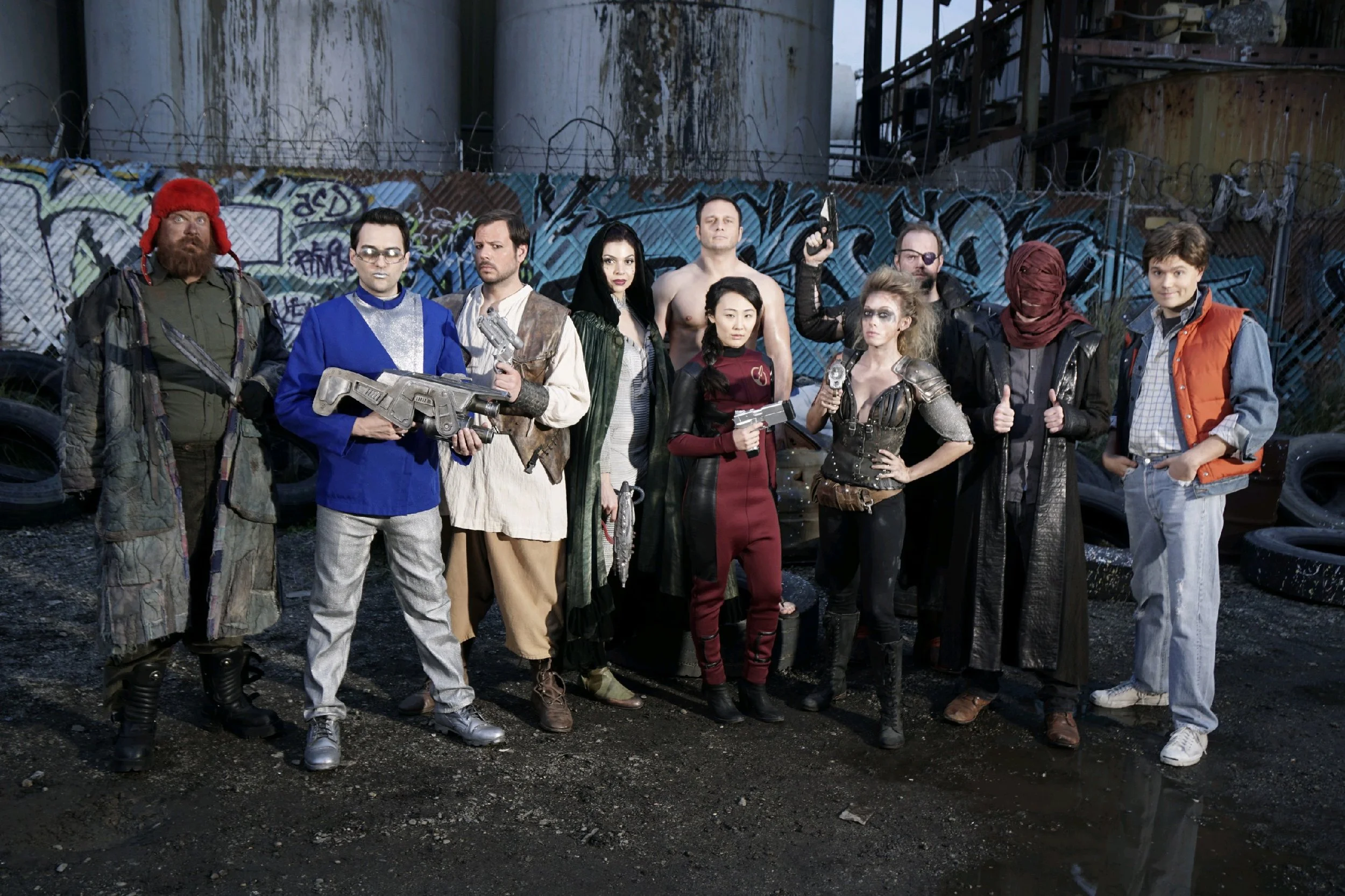  A cast of Time Travellers 