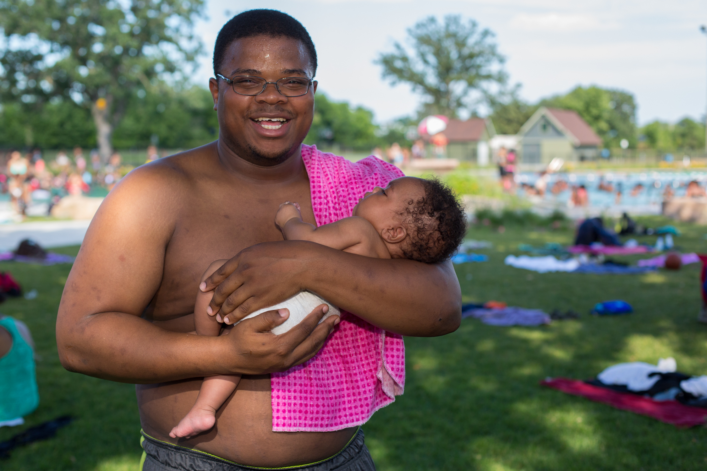 Damontay & baby Rain