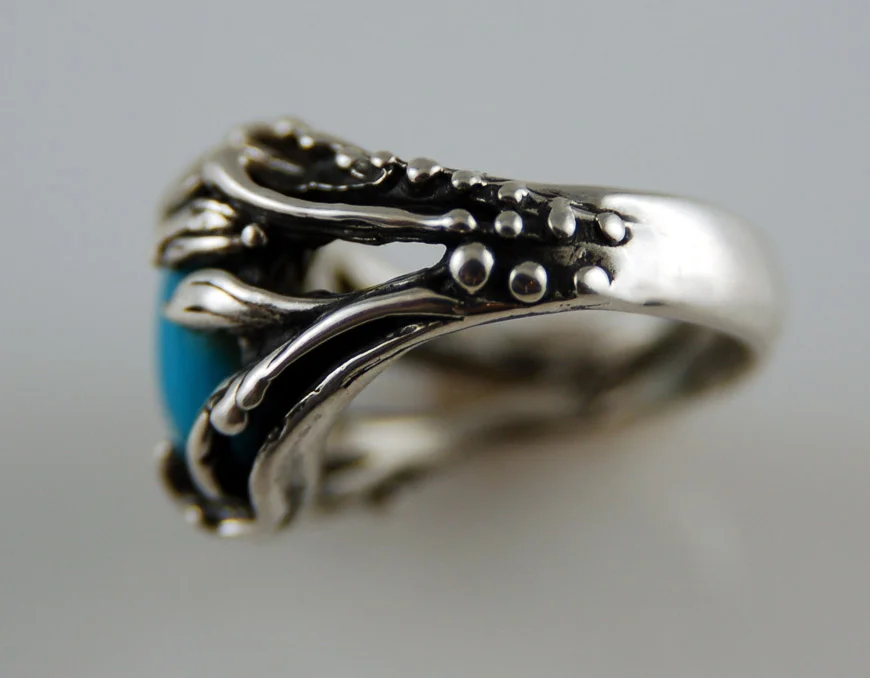 lost wax ring kingman turquoise