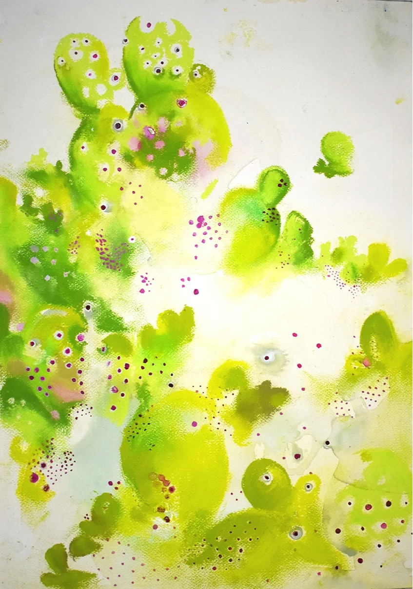 pastel on handmade paper, Hartman 2018