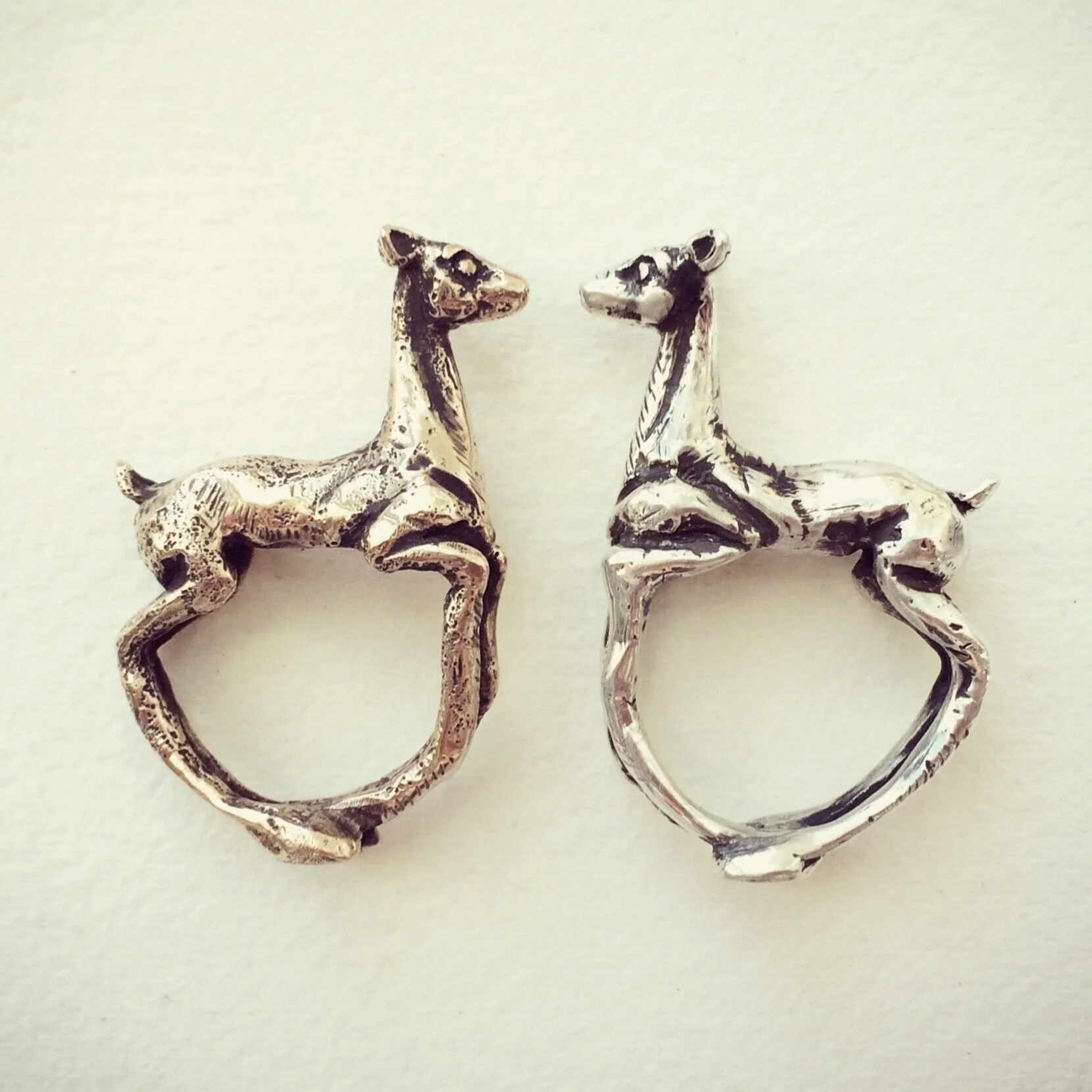 MiniatureDeerSculpture