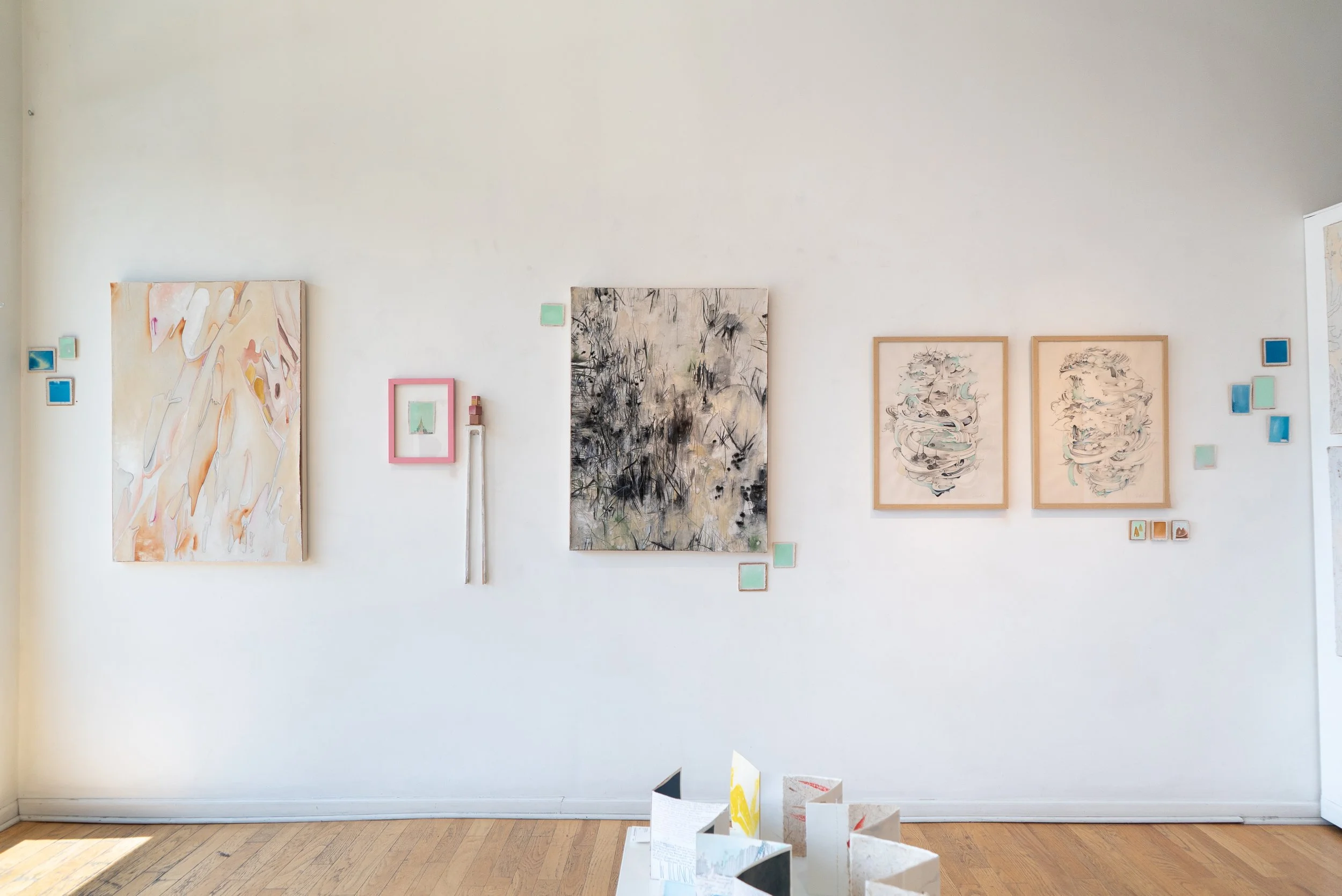 On a Sheet of Ice a Flower