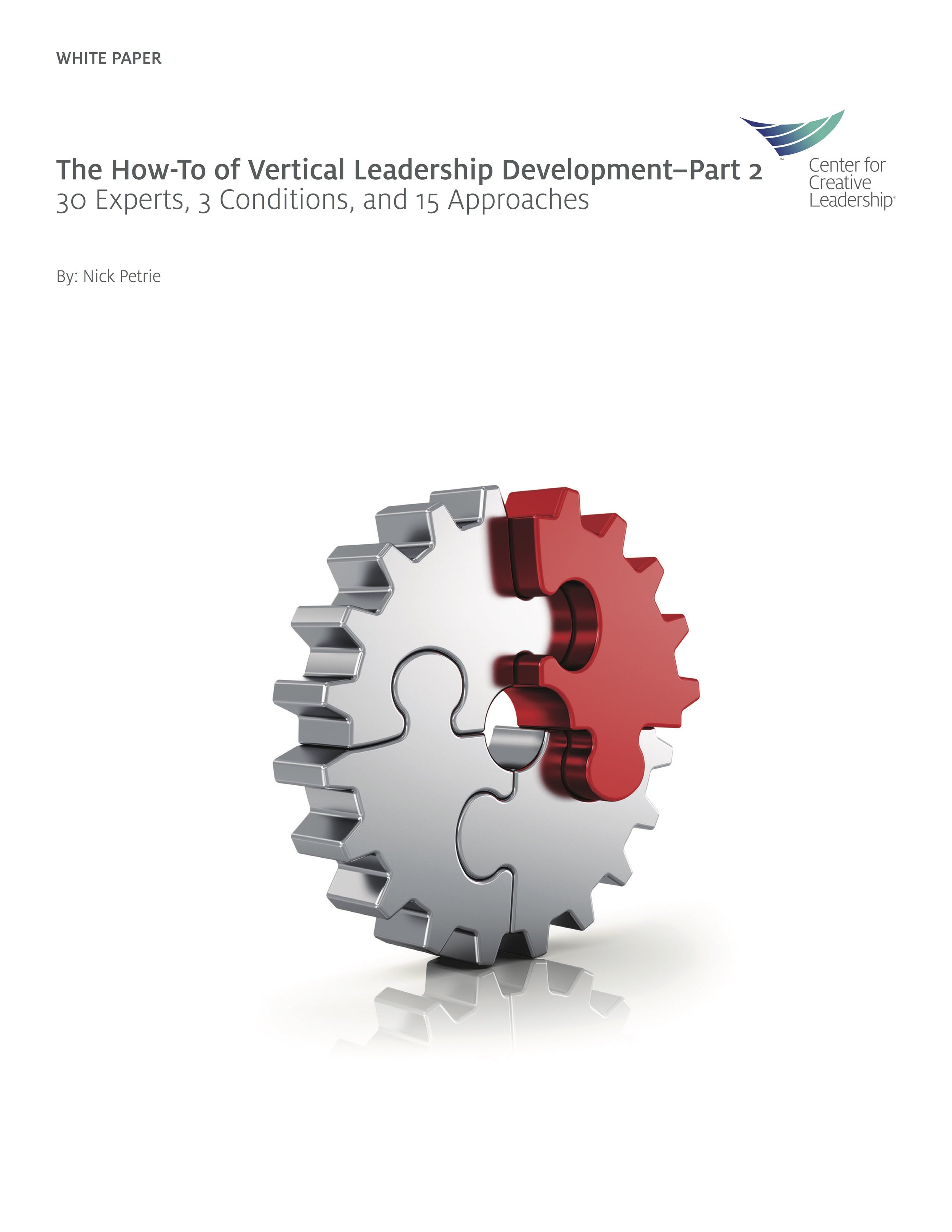 The "HOW TO" Vertical Development 