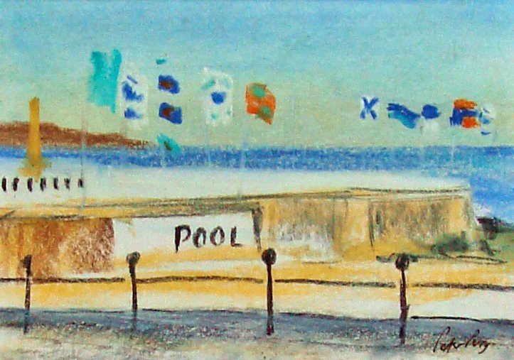Penzance Pool, summer