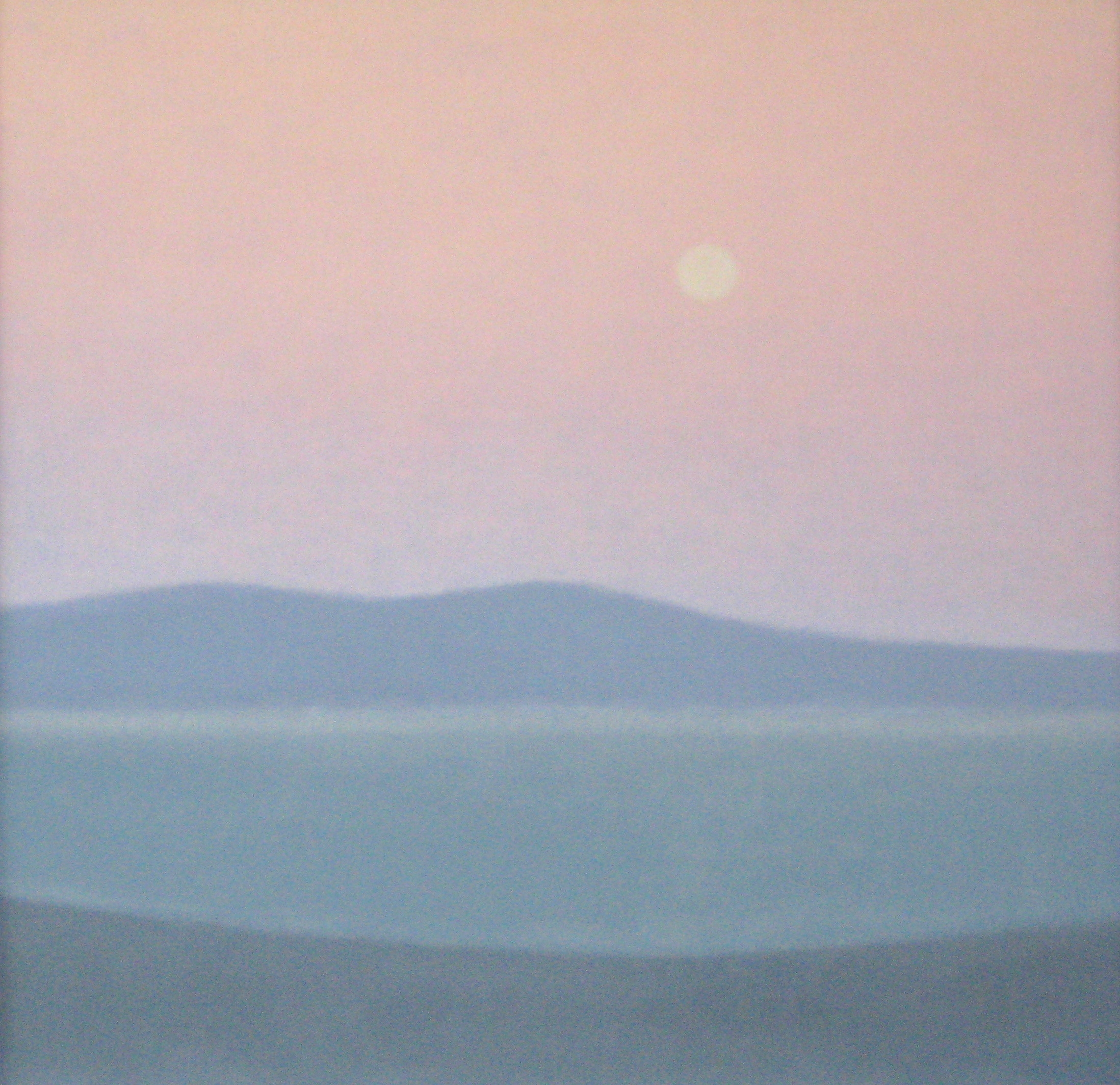 BAY 11.75X11.75" (30X30cm) Oil on canvas