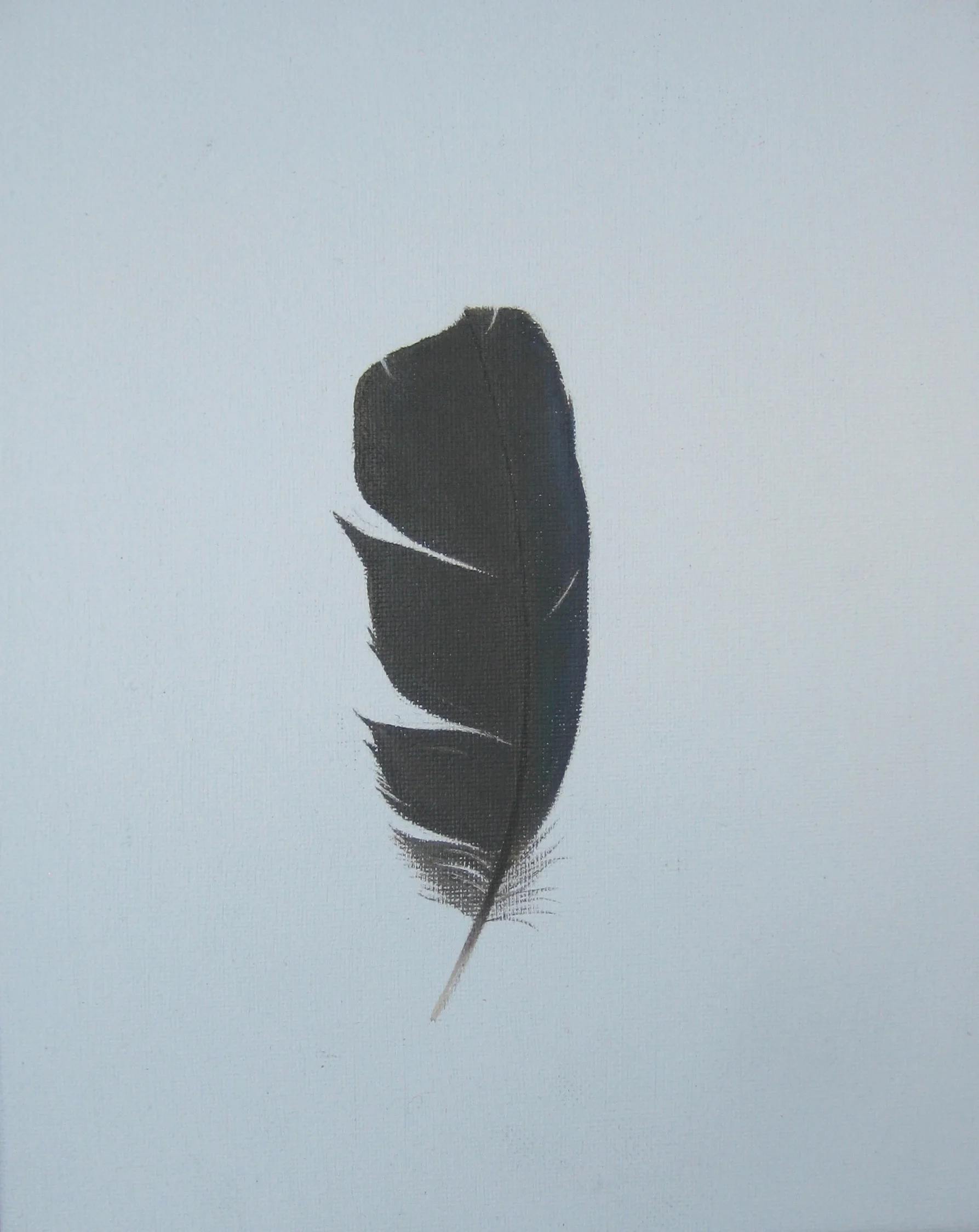 RUFFLED IRIDESCENT FEATHER