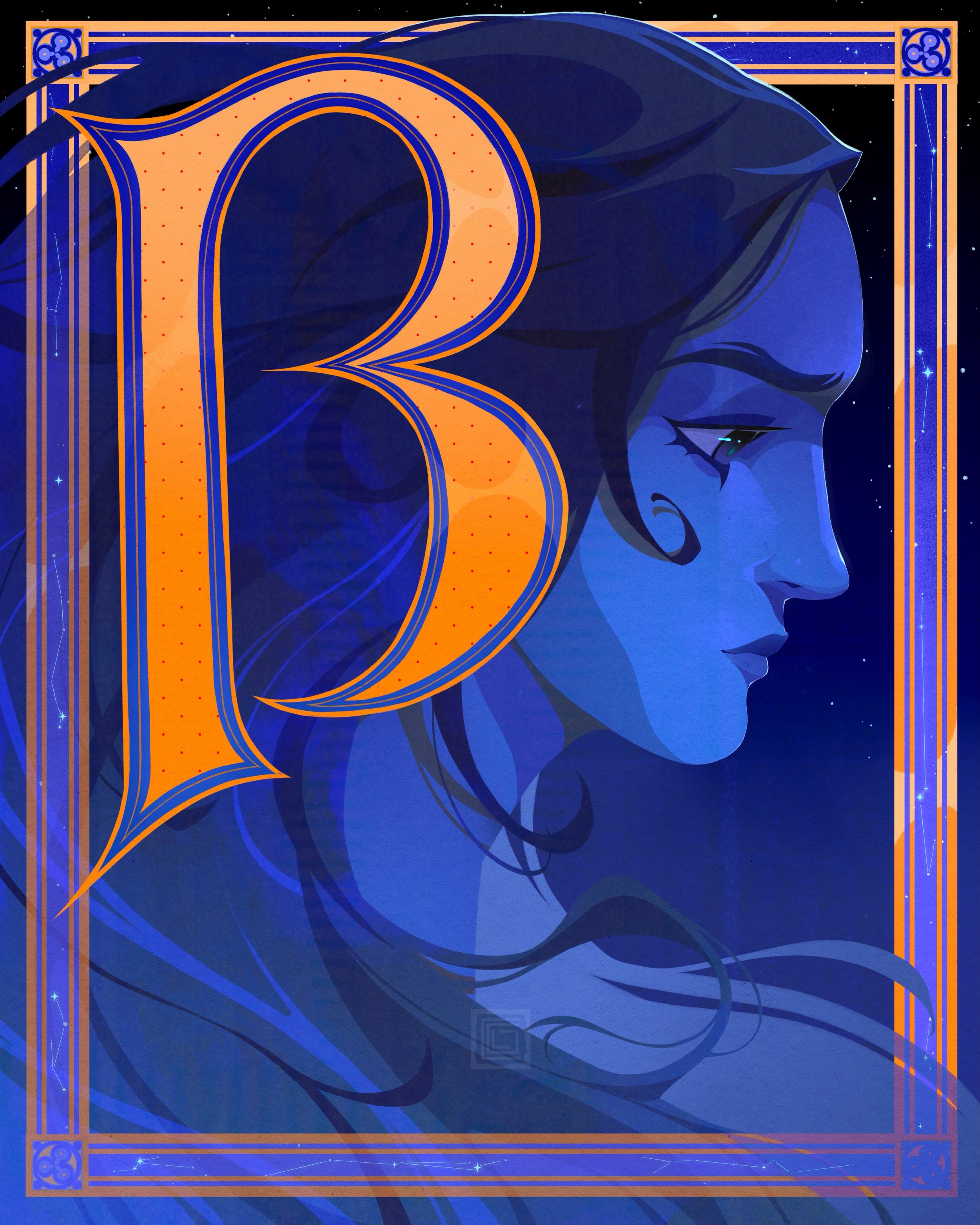 Long time no see but can you name a colour that starts with M 💙🦋🔷 (its Mlue)
.
.
#illustration #procreateart #lara_carson @ecaillustration @ma_illustration_eca