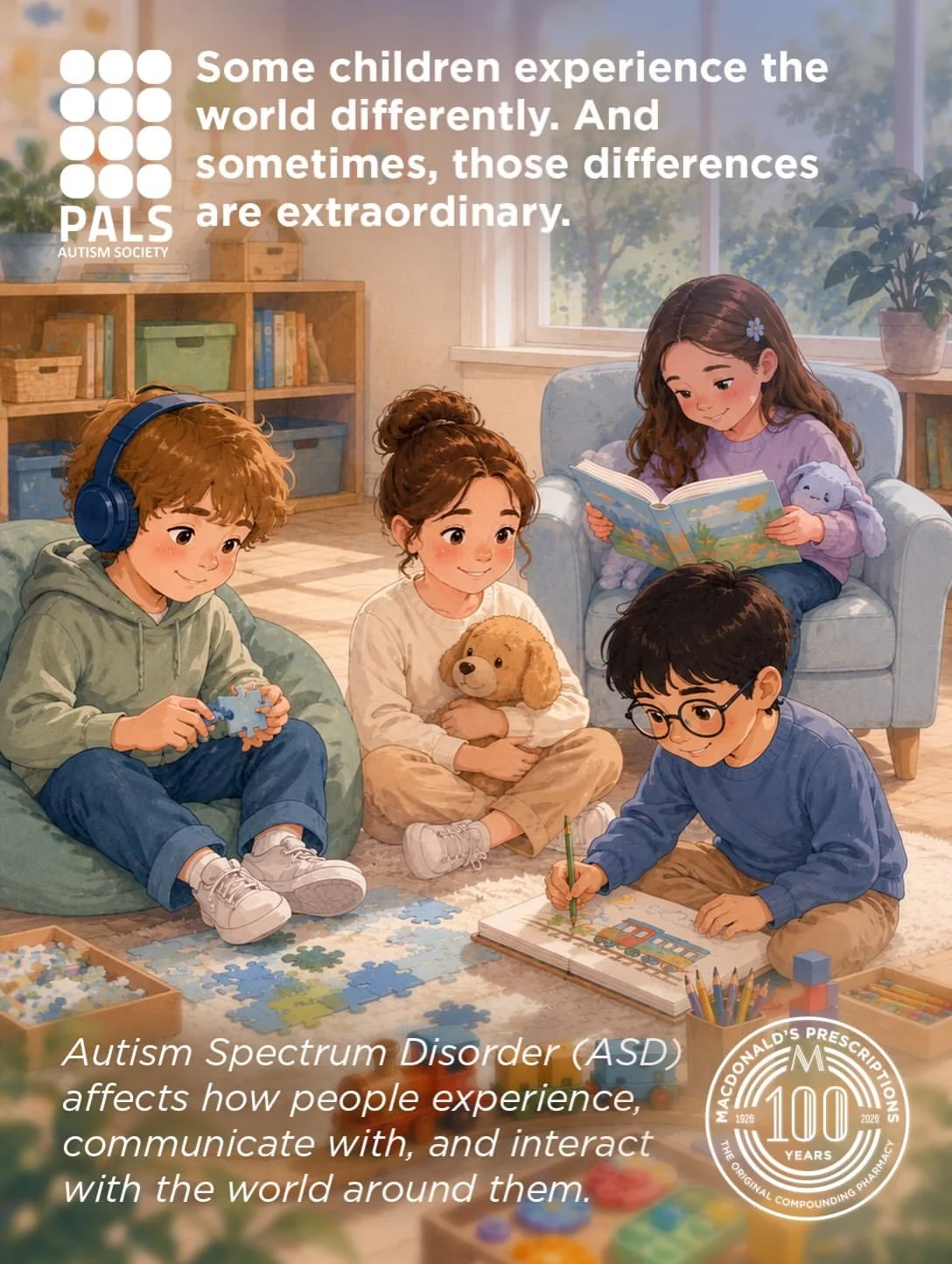 Some children experience the world differently. Swipe to read the whole story 🩷💛🩵They may not.jpg