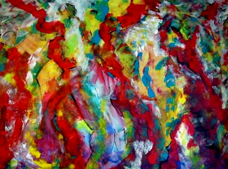 Jubilee (c) Susan Ruth, All Rights Reserved 30” x 42” Acrylic on Canvas Private Collection