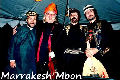Arabic Band, Marrakesh Moon. Playing Oud