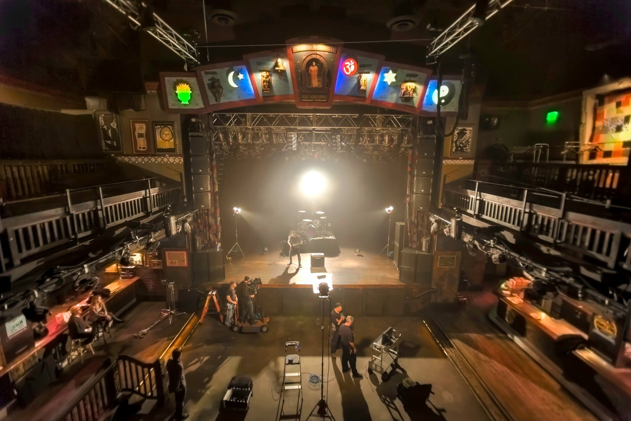 Shooting a Commercial at House of Blues