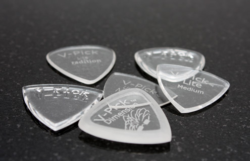 I also enjoy the non slippery V-PIck