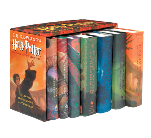 I art direct, design and illustrate books and related products for major publishers. I’ve designed covers and interiors in all genres, for all ages, as well as educational toy packaging and related items like this slip case for the Harry Potter series.