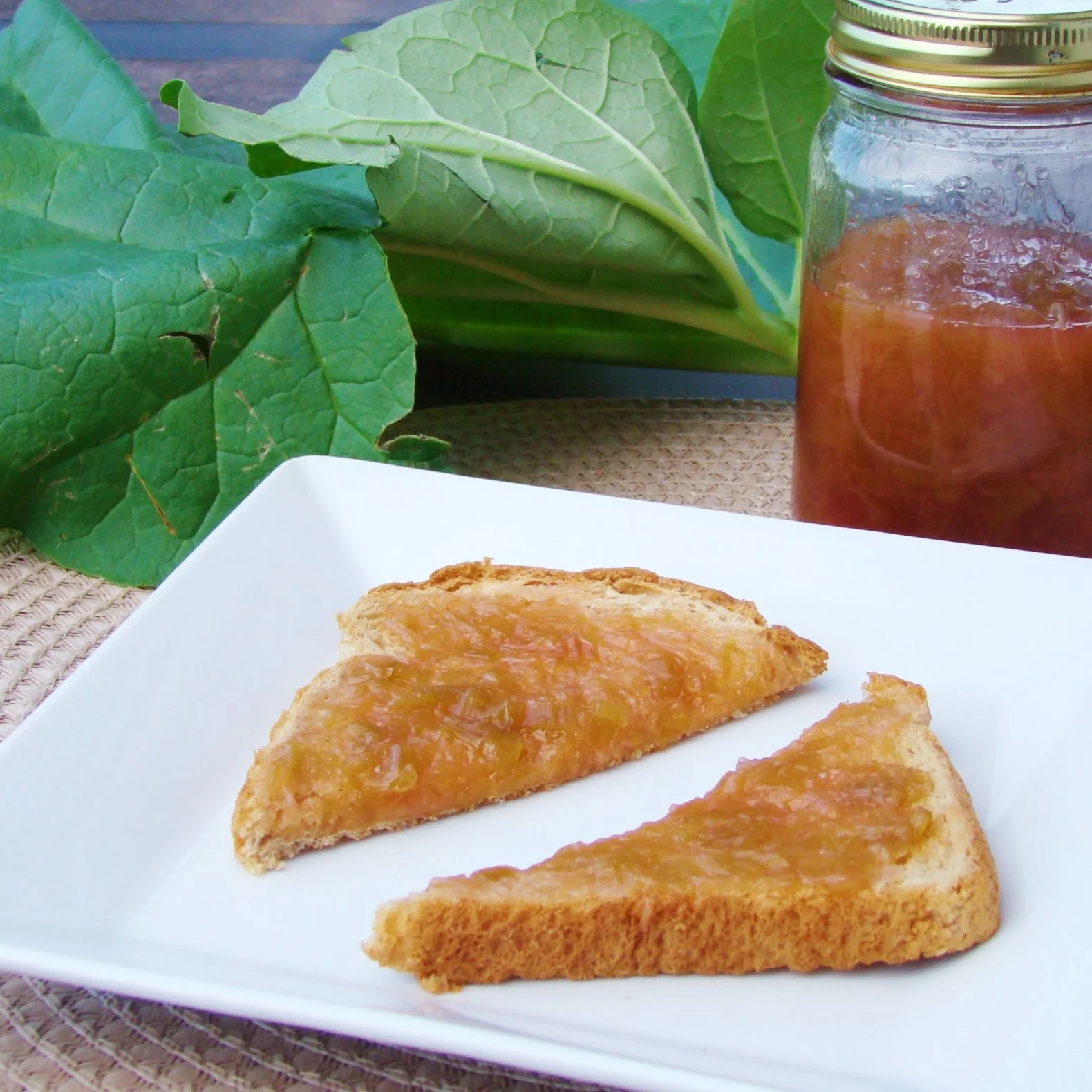 Simple Rhubarb Jam