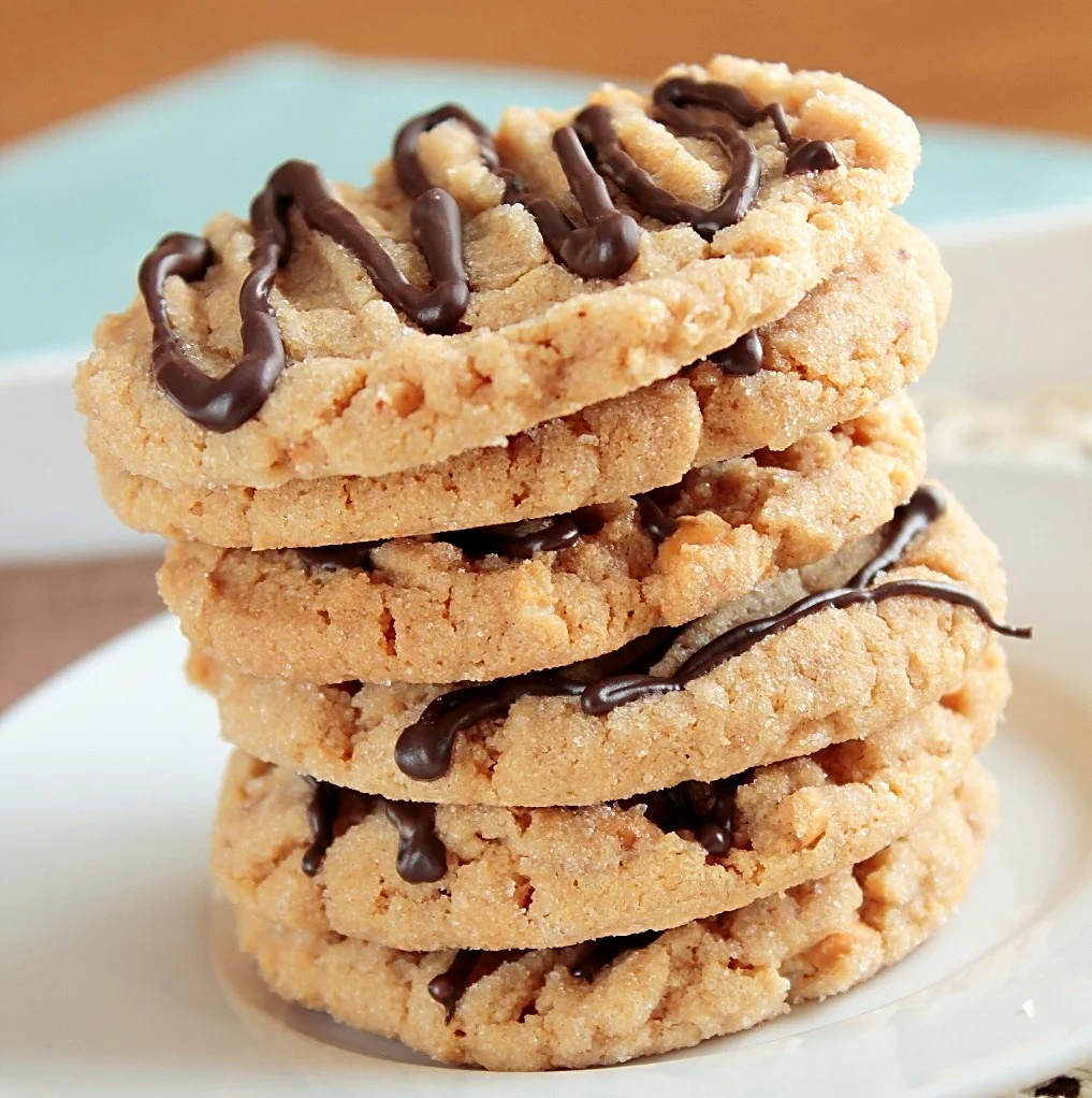 Flourless Peanut Butter Cookies