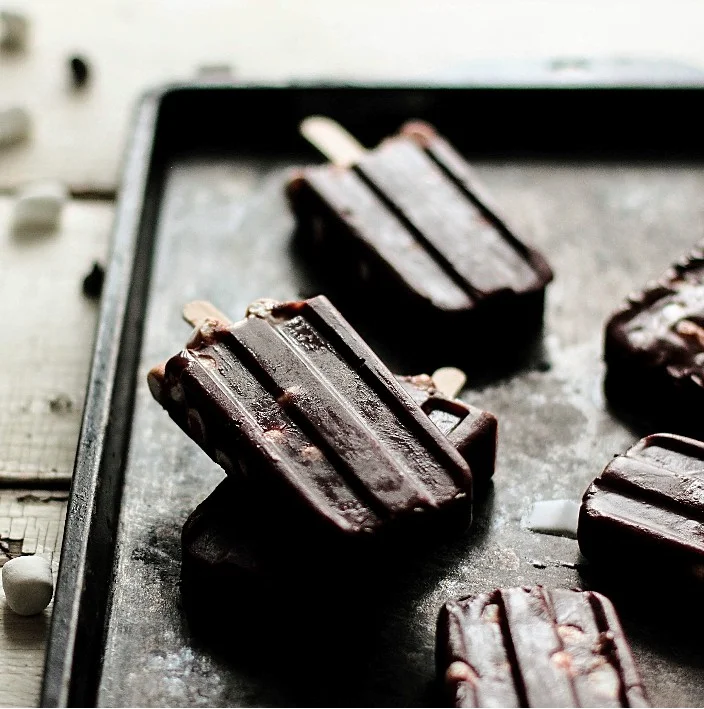 Hot Cocoa Popsicles