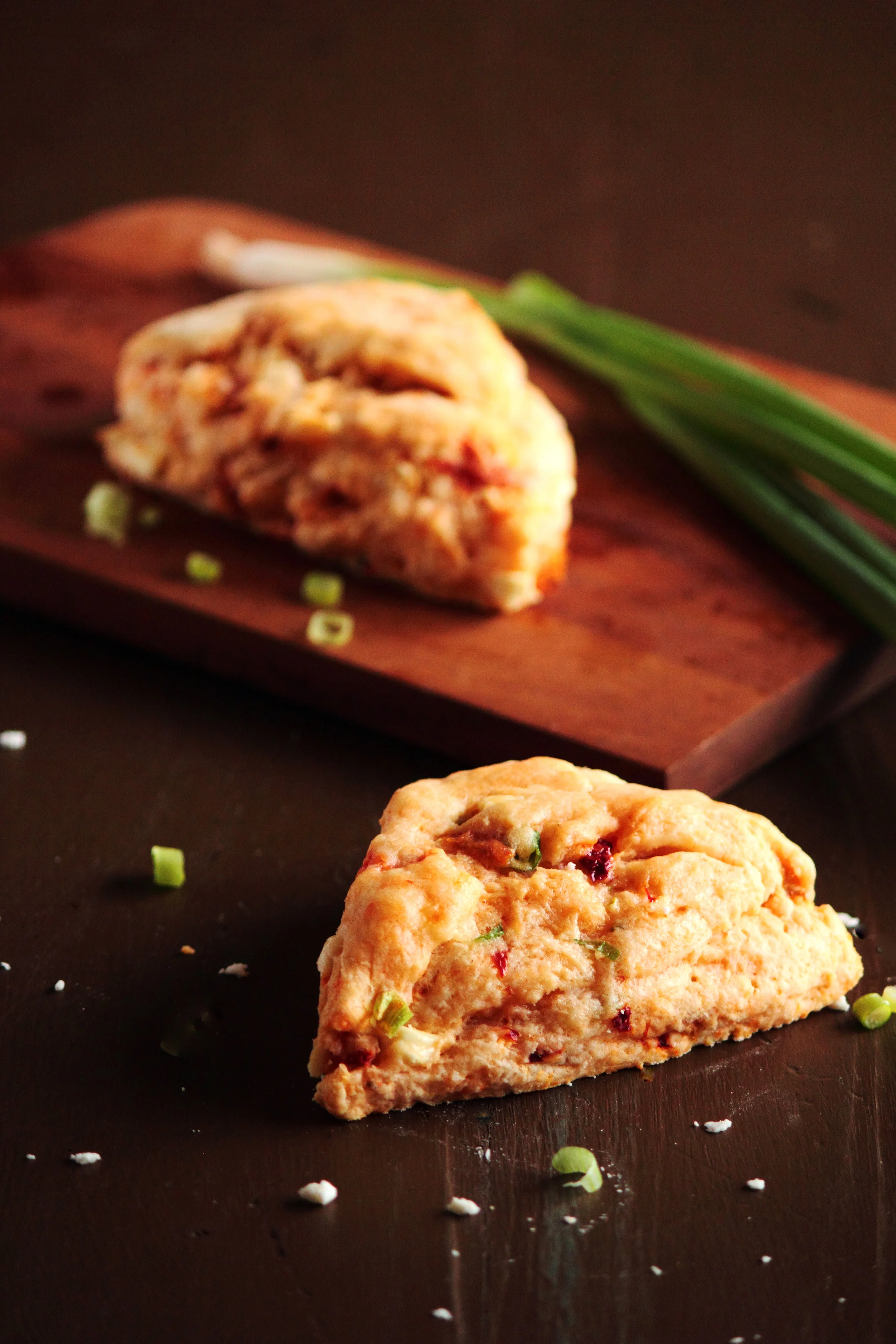 Pastry Affair | Roasted Pepper Feta Scones