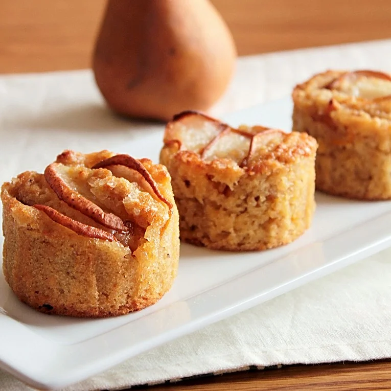 Vanilla Pear Muffins