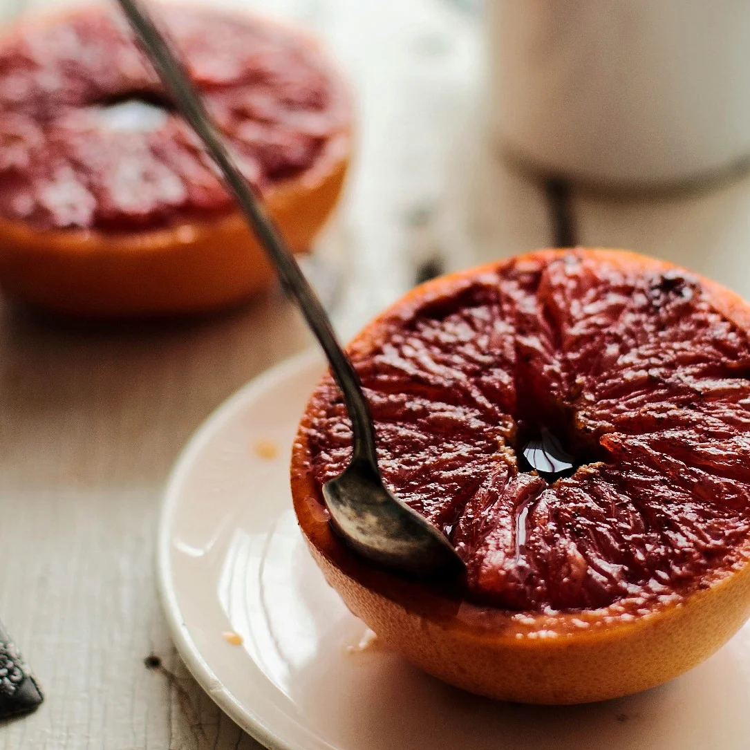 Bruléed Grapefruit