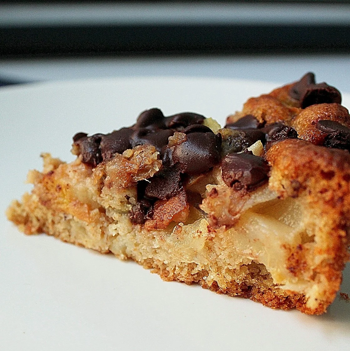 Bittersweet Chocolate Pear Cake