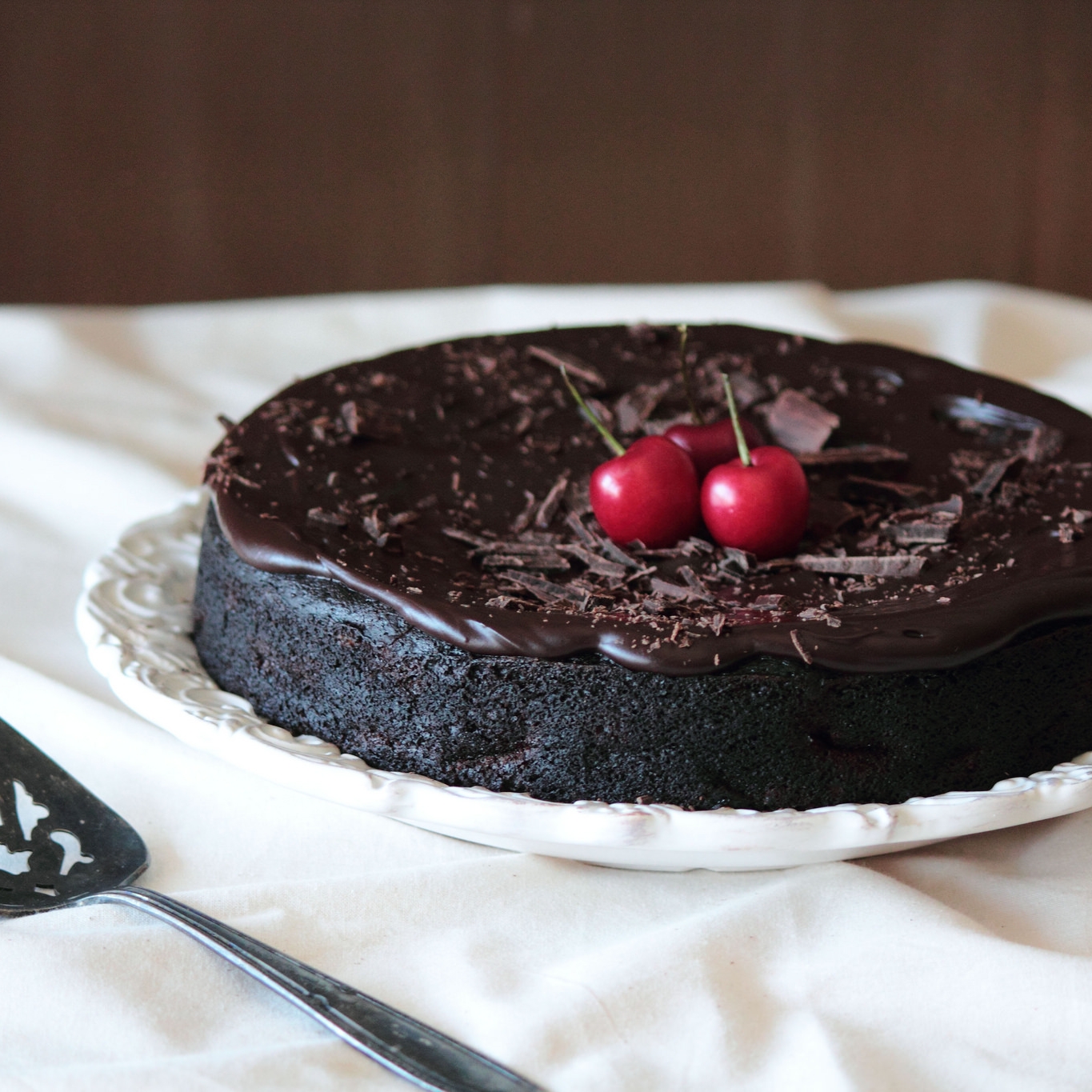 Chocolate Cherry Cake