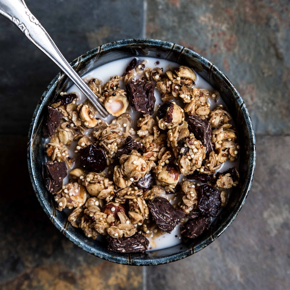 Hazelnut Cherry Granola