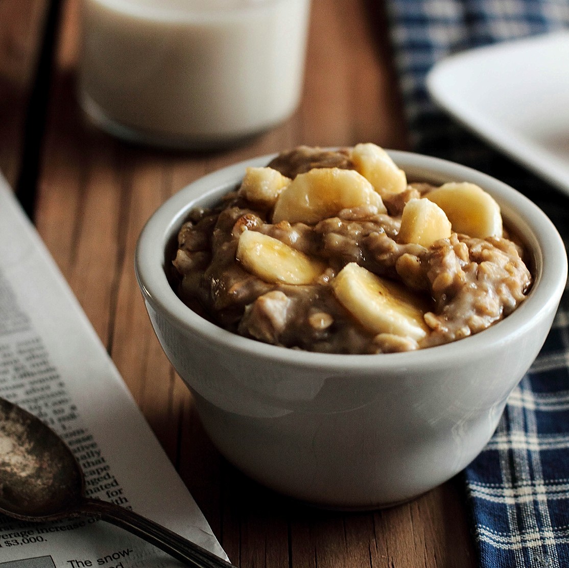 Peanut Butter Banana Oatmeal