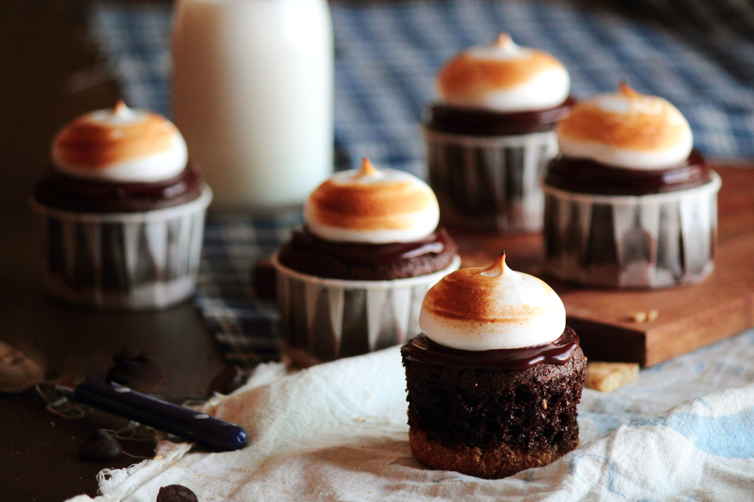 S'mores Cupcakes