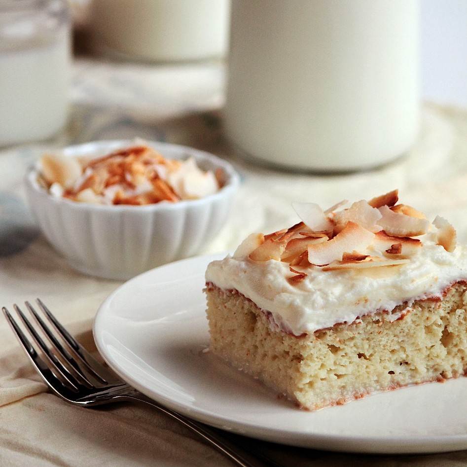 3 Milk Coconut Cake