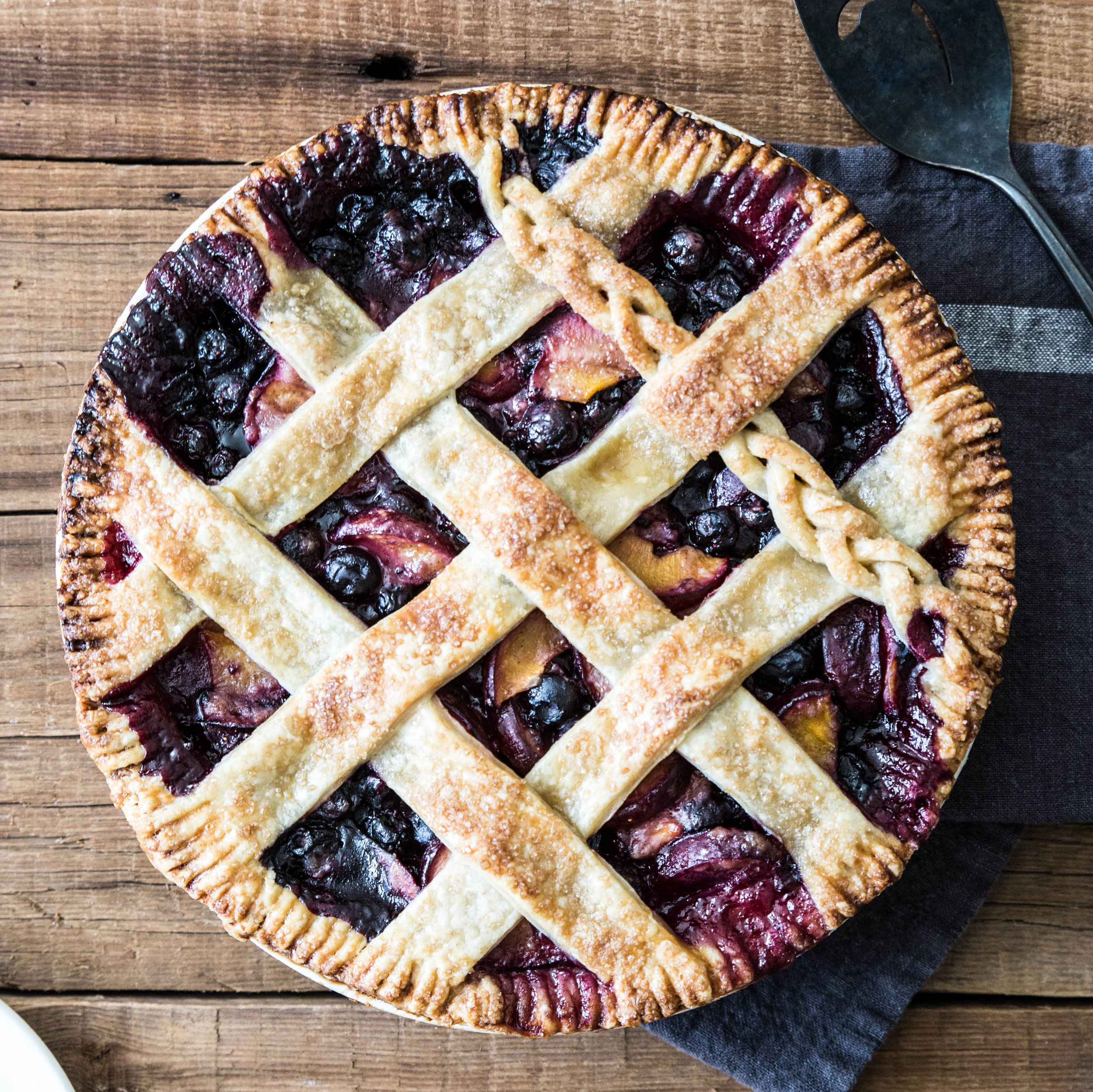 Blueberry Plum Pie