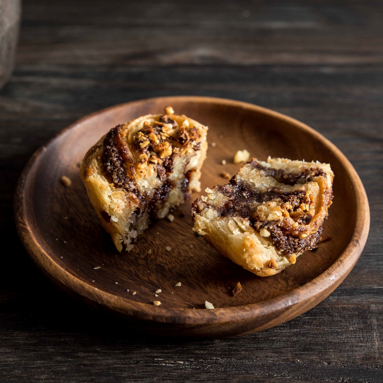 Chocolate Hazelnut Rolls