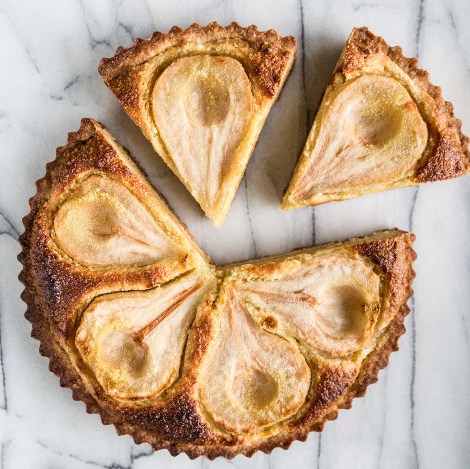 Pear Almond Tart