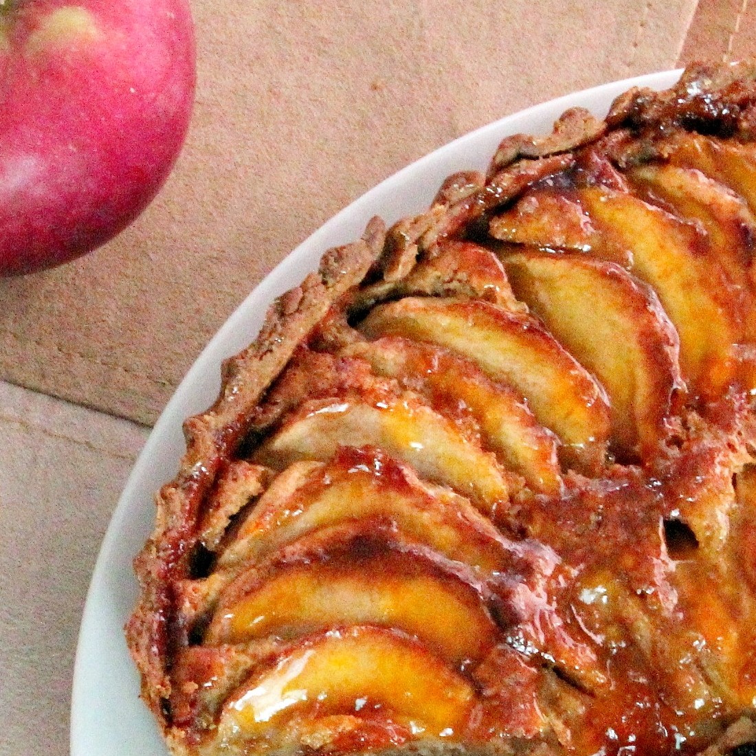 Apple Tart with Almond Cream