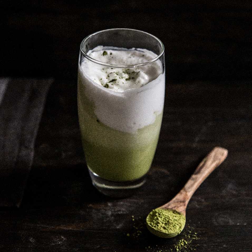 Iced Matcha Coconut Latte