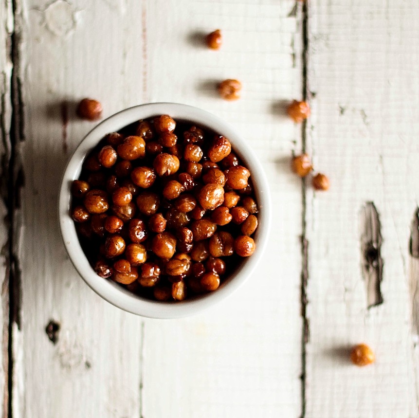 Maple Roasted Chickpeas