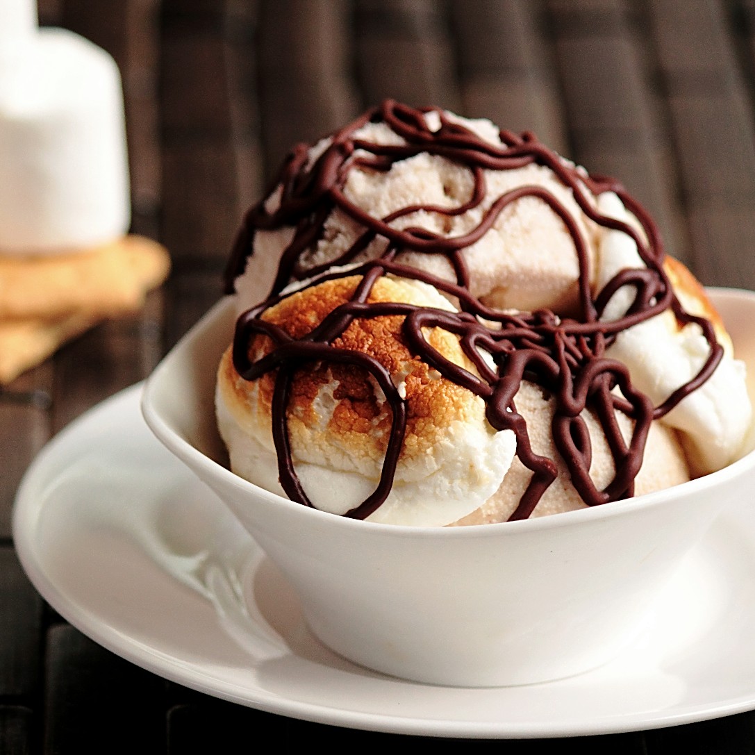 S'mores Ice Cream Sundae