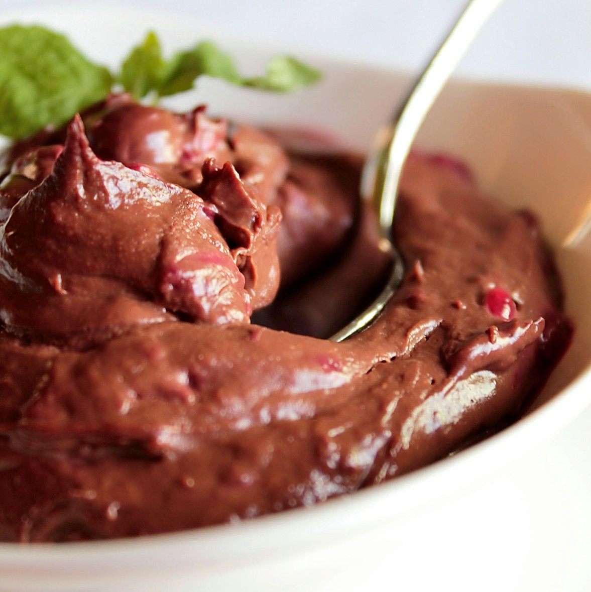 Chocolate Raspberry Pots de Creme