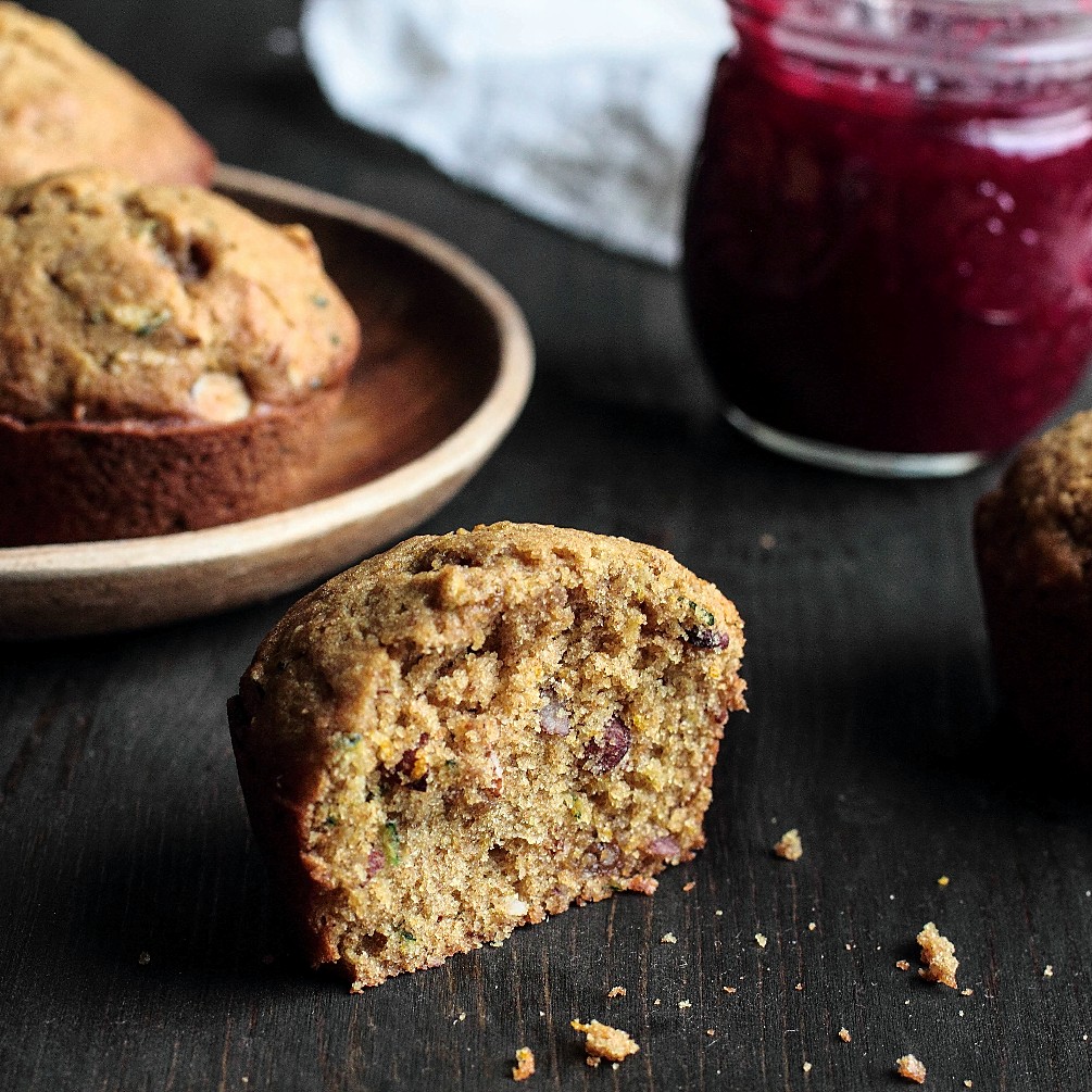 Citrus Zucchini Muffins