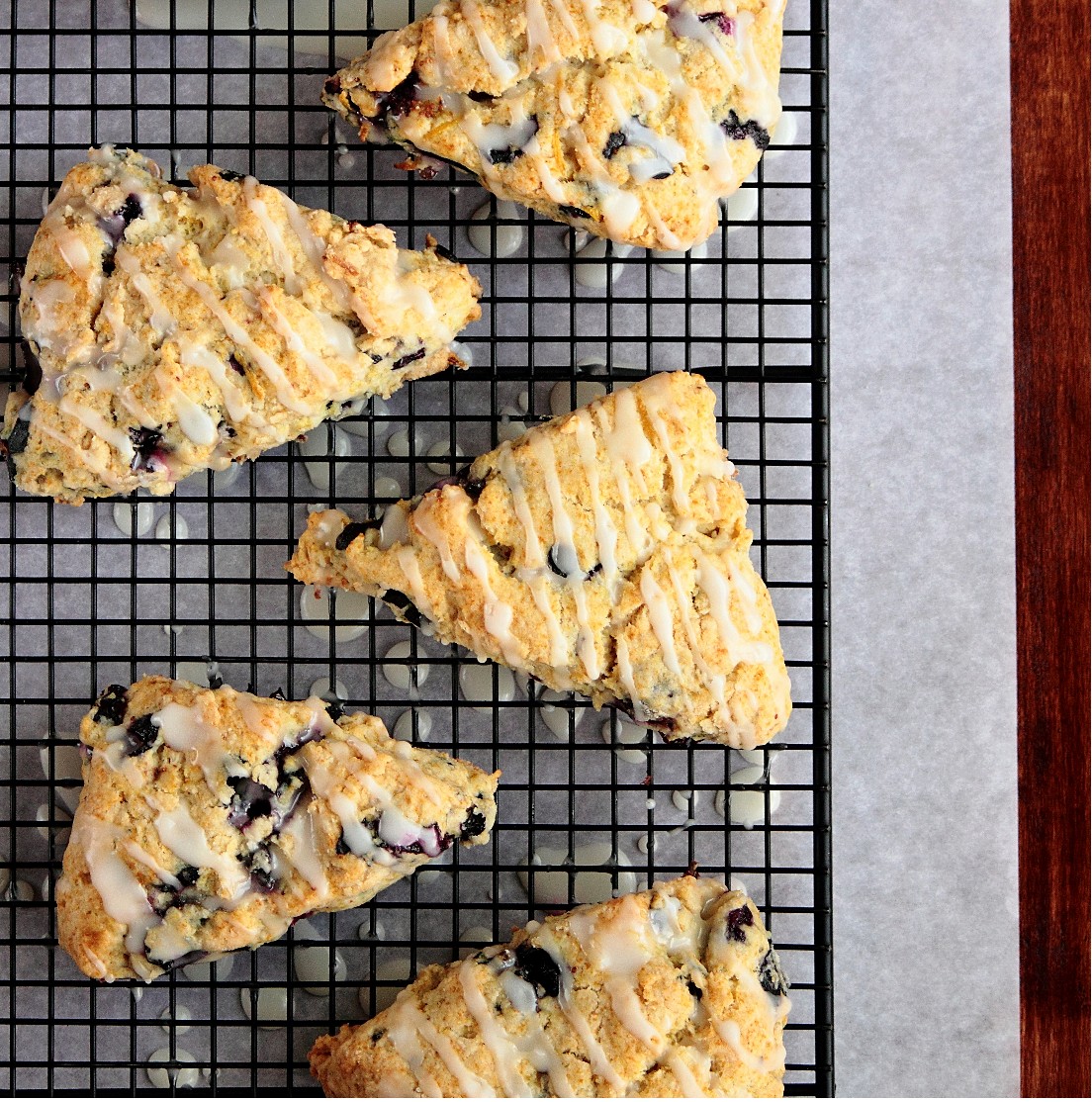 Lemon Blueberry Scones