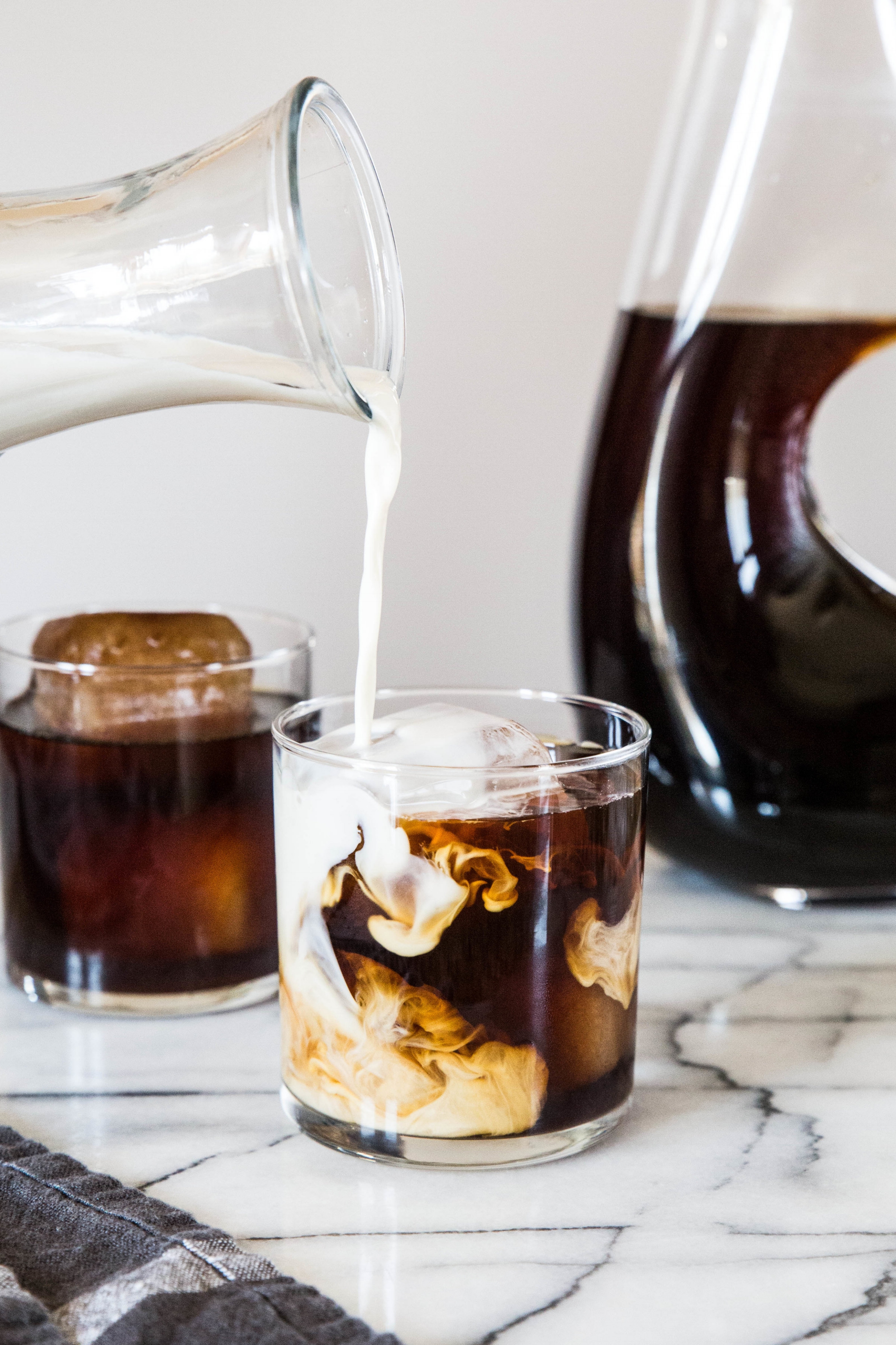 Iced Coffee by the Pitcher - Accidental Happy Baker